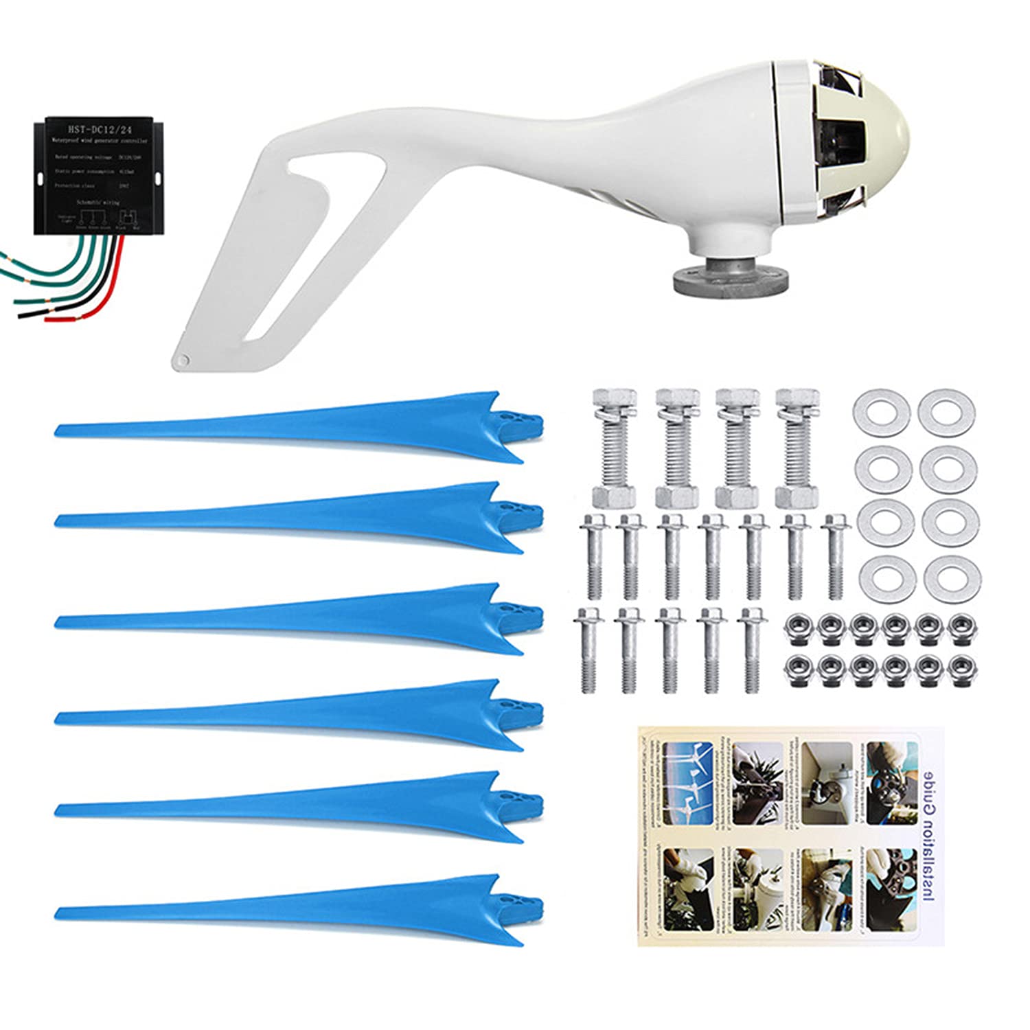 Générateur éolienne 9000W 12V : électricité stable sans coupure pour la maison - 8