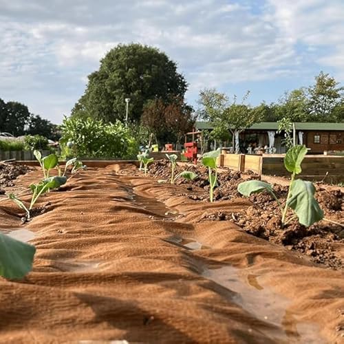 Almastore Telo Pacciamatura 0.90 X 20 Mt Biodegradabile In Carta – Pacciamante Ecologico Anti Erbacce, Naturale E Compostabile Per Orto, Giardino, Coltivazioni - 3