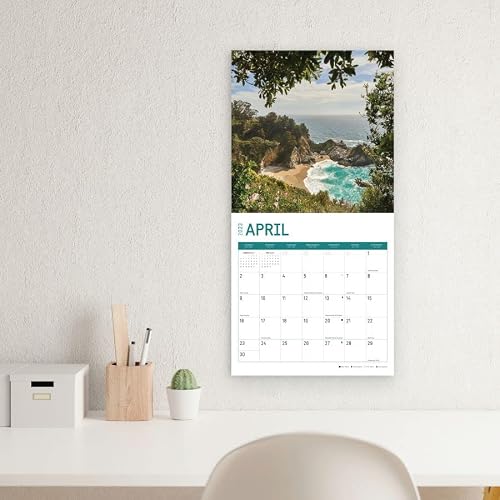 2023 California Wall Calendar By Bright Day, 12X12 Inch, Beautiful Usa Travel Destination Scenic Photography #TOP6