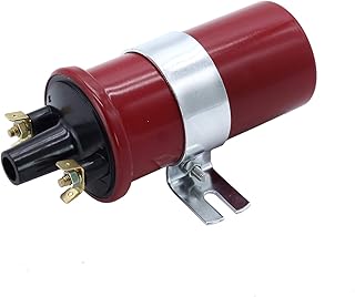 Bobine d'allumage sport rouge 12 V compatible avec Lucas DLB105 DLB105