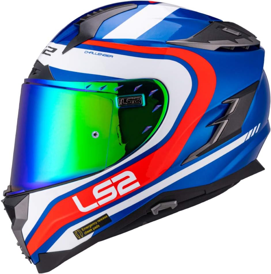 LS2 Challenger Helmets Visor FF327 Full Face Antifog Shield Pinlock