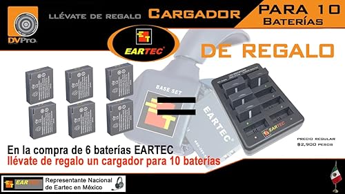 Miniatura 3 de Eartec Batería recargable de iones de litio de 3.7V para auriculares Ultralite y estaciones HUB (LX600LI)