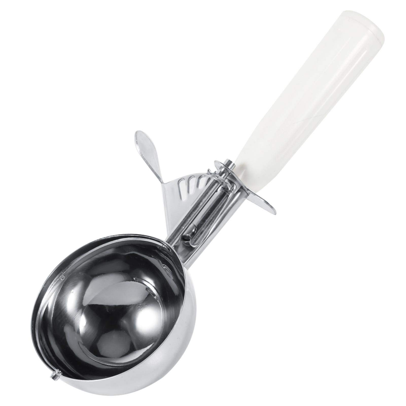 Cuillère à Crème Glacée Acier Inoxydable 8cm - 9 Tailles Disponibles - Lévier Déverrouillage