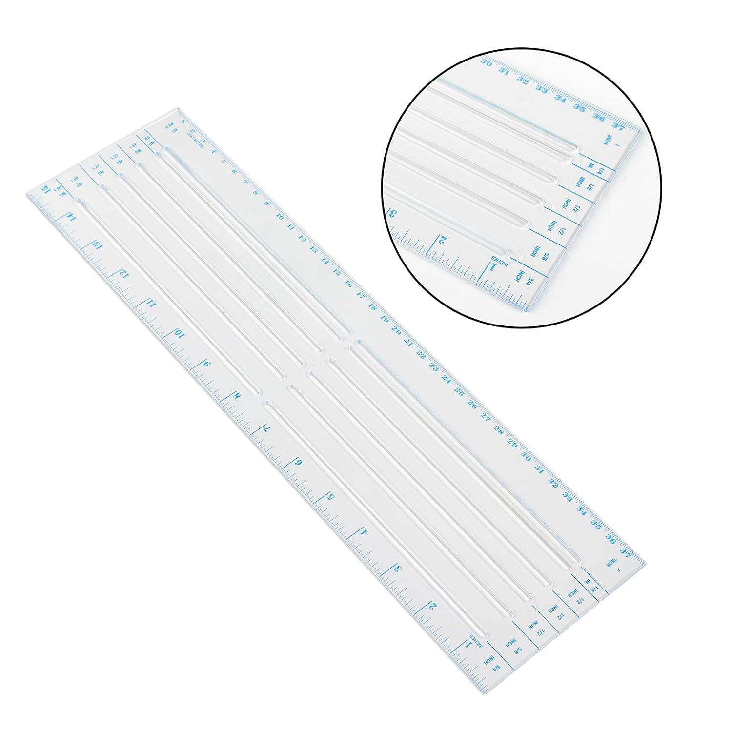 See-Thru Dressmakers Sewing Clear Ruler : Arts, Crafts & Sewing