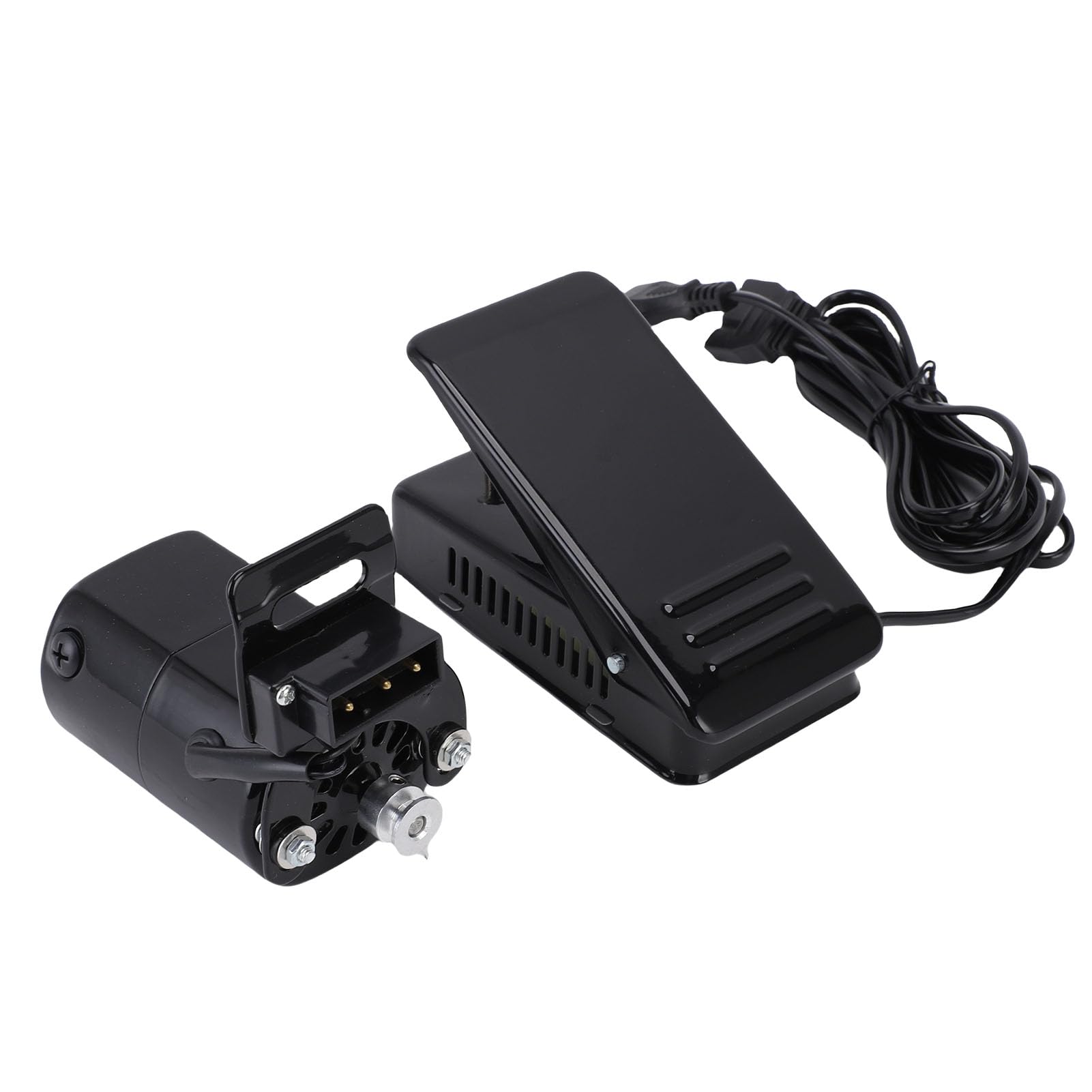 Omabeta Set di Pedali Motore per Macchina da Cucire da 100 W Kit di Comando a Pedale Regolabile a velocità Continua per Quilting e Lavorazione di Plastica e Alluminio