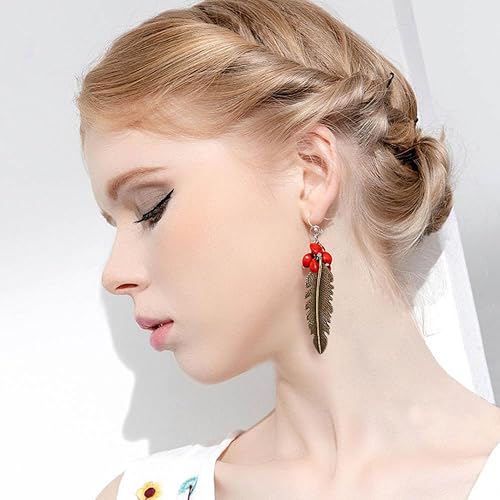 Miniatura 23 de PH PandaHall 150 dijes de hoja de árbol, 15 estilos de filigrana de hoja de metal, dijes de plantas de aleación tibetana de plata antigua, colgantes