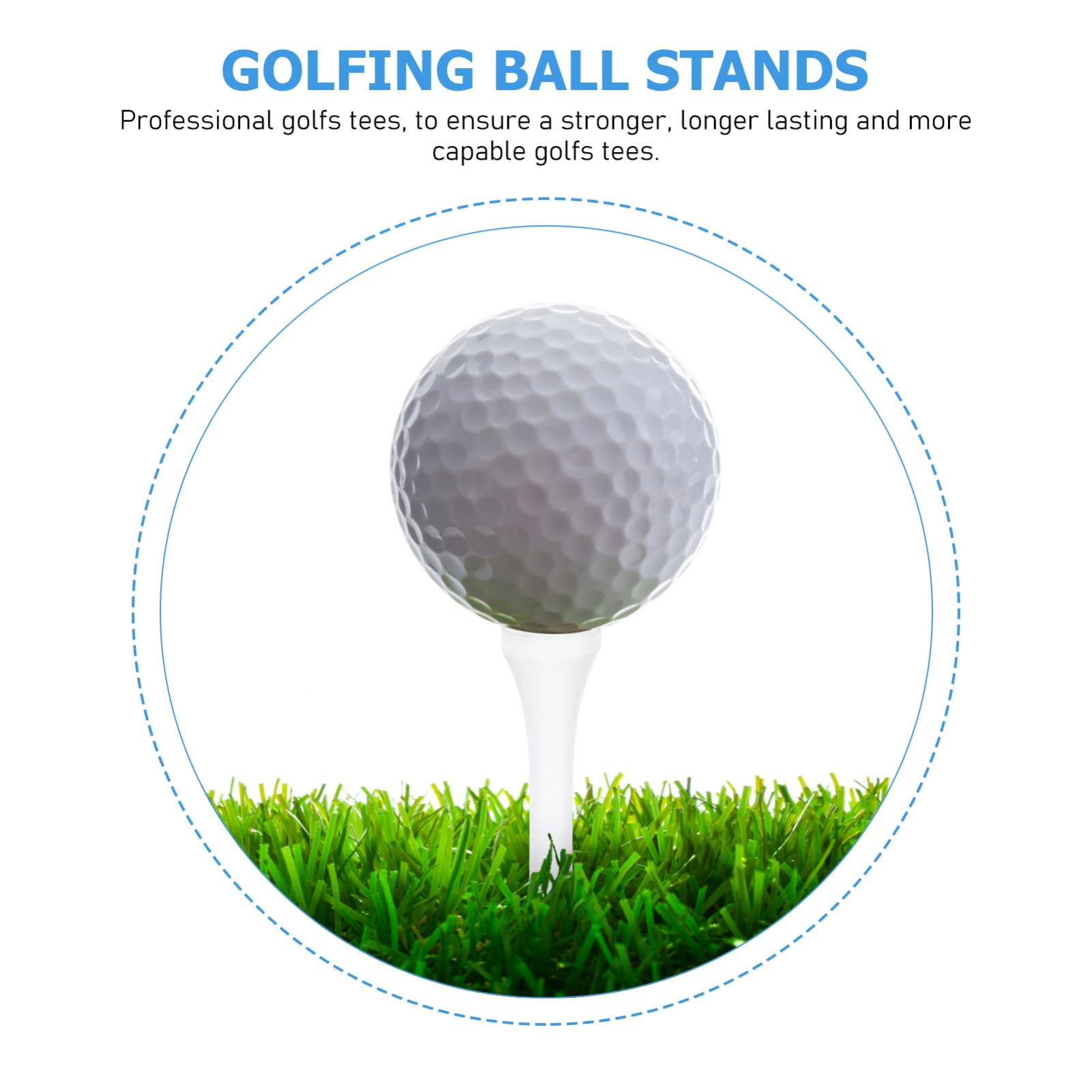 ibasenice Soporte De Golf Campo De Prácticas Tees De Golf Tees De Práctica Clavijas para Palos De Golf Suministros para Golf Tees Pequeños Tees Reemplazables Equipo De Golf Madera