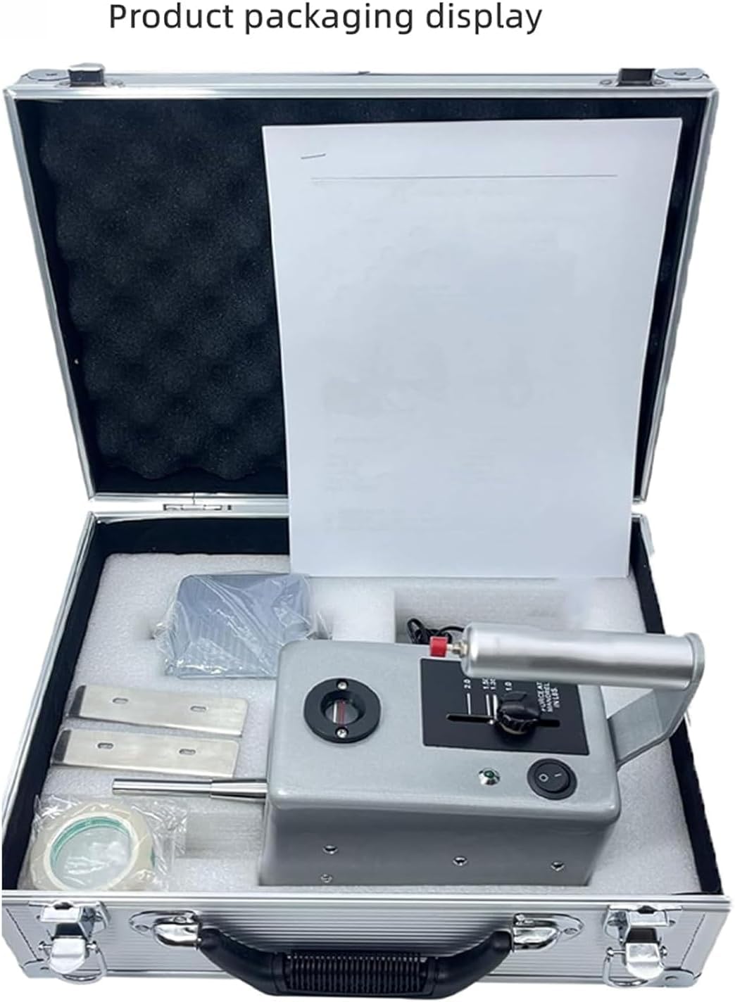 Electric Sharp Edge Tester, High Accuracy Burr Angle Edge Detector, Photoelectric Sensor Indication, Toy Safe Test Experimental Equipment, for Hardware, Appliances