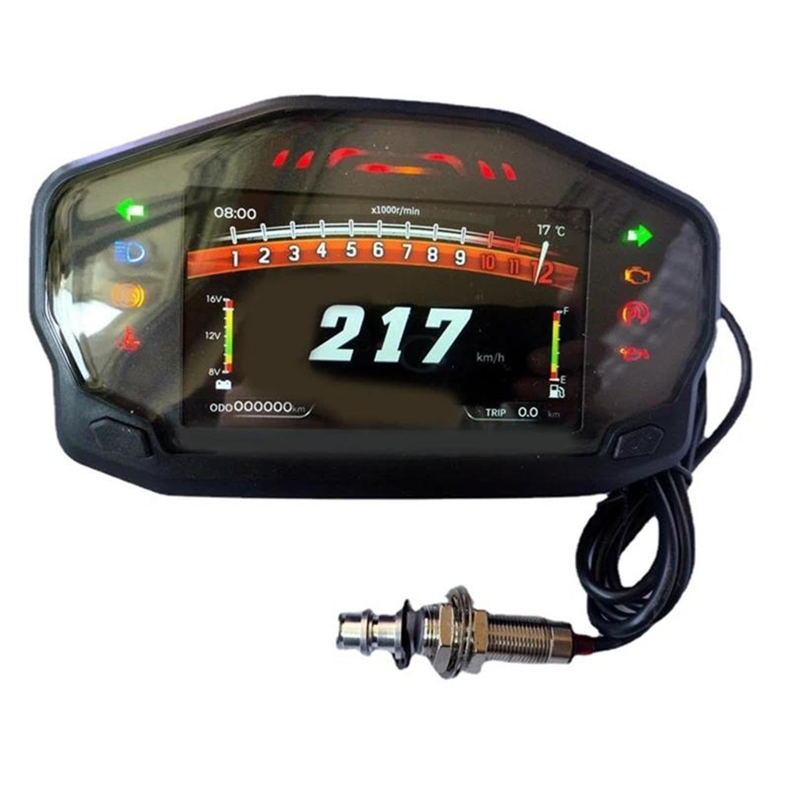 Tacómetro Universal Para Tablero Motocicleta