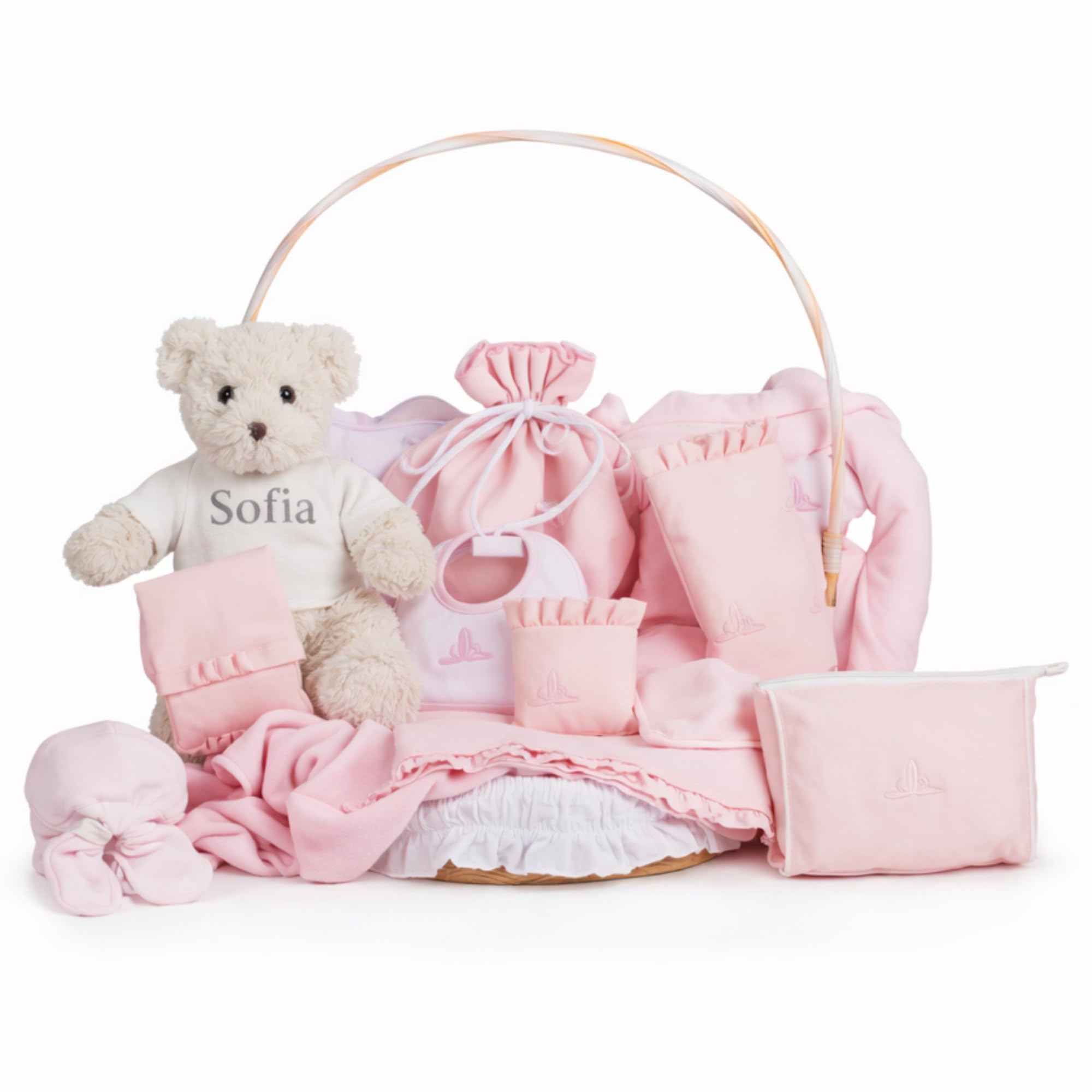 BebeDeParis | Regalos Personalizados para Bebés Recién Nacidos | Canastilla Bebé Premium Clásica Plena | Caja Inspiración Vintage | 3-6 Meses