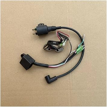 ET950 ET650 IE45 TG950 with Magneto Ignition Coil Ignitor Fit for Generator 450W 650W 800W 950W 1000W 2 Stroke