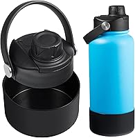 Vista 13 de Tapa para Hydro Flask de 32 40 oz de Boca Ancha, Tapas de Repuesto Compatibles con Botella de Agua Hydro Flask de Boca Ancha, Tapa de Boquilla