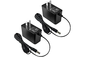 TIGERSECU UL Certified 12V DC 1A 100V-240V Power Supply for Security Cameras