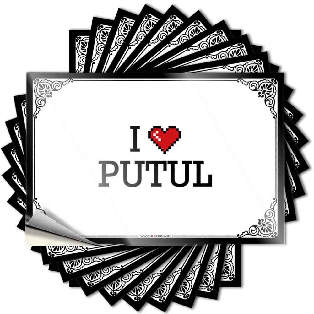 Bookish, Tattoo Hard I Love Putul | Girls Hot(8X12CM)