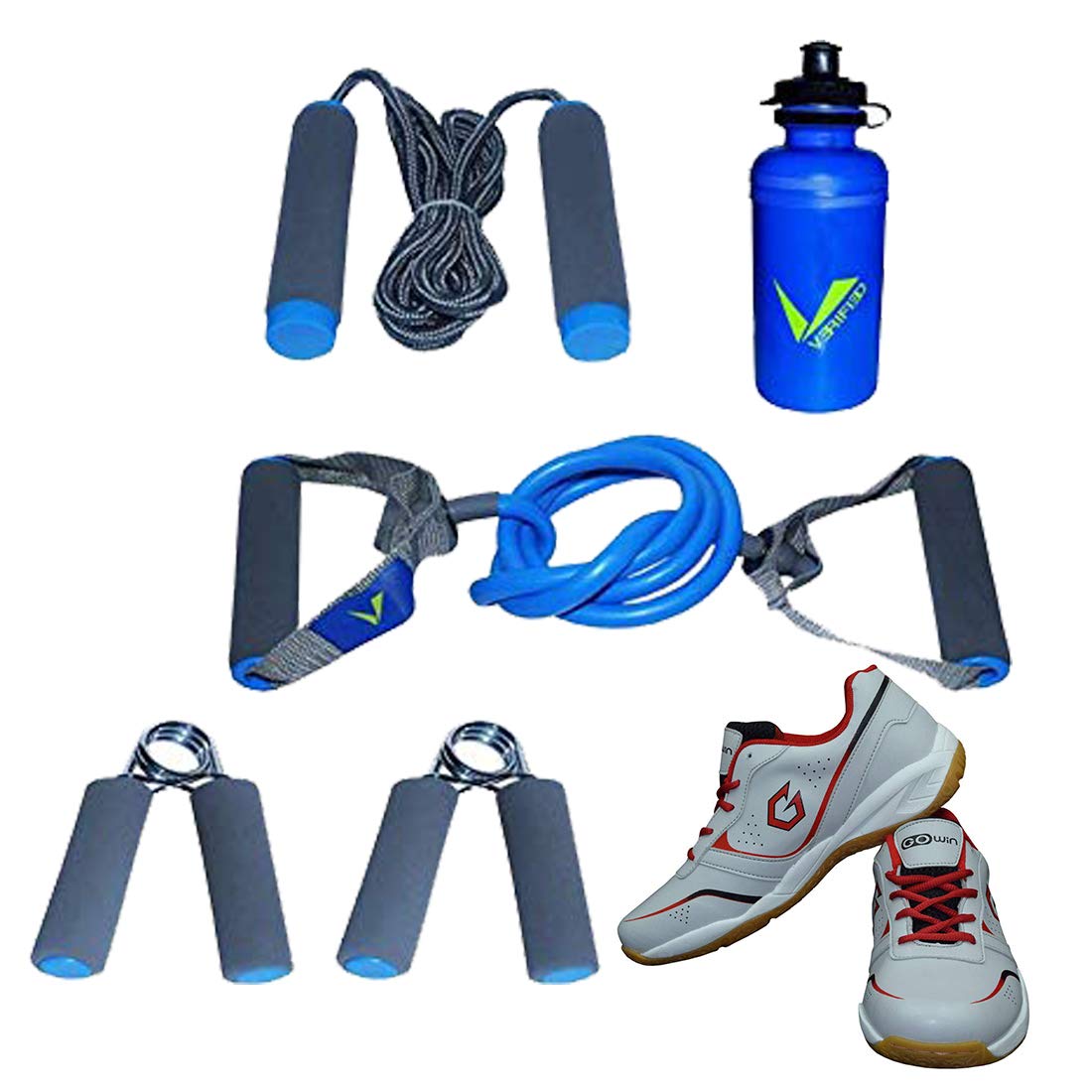Badminton Shoe Smash Grey Size-8 with Verified Training Set-image-25