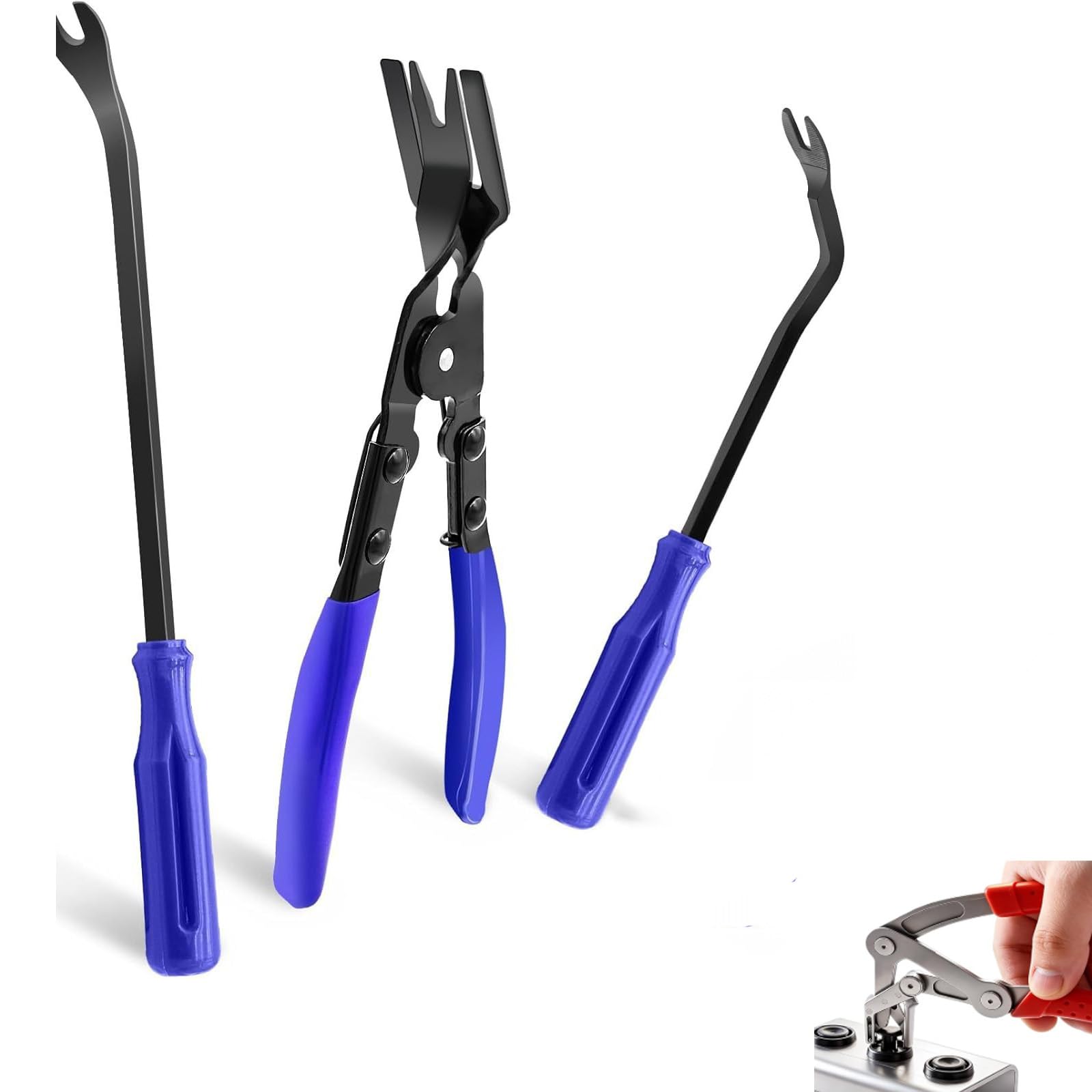 ONEMAJI 3Pcs Car Trim Removal Tool Kit For Mercedes Benz GLE 300d 400d 350 400 W167 2020