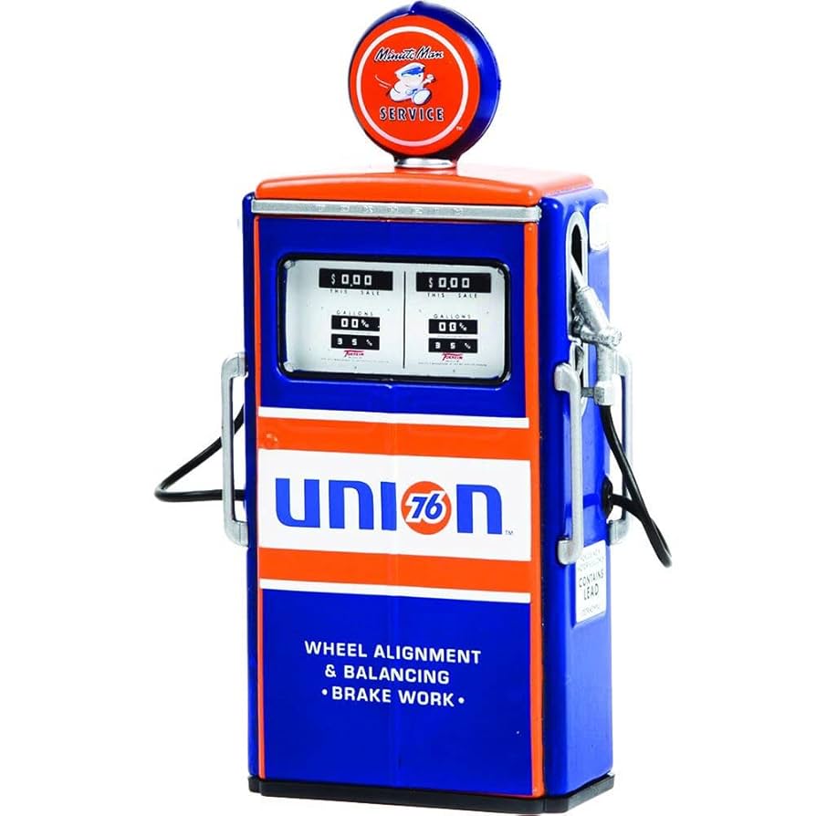 グリーンライト製ガスポンプ Amazon.com: Collectibles Vintage Gas Pump Set of 3 Pumps