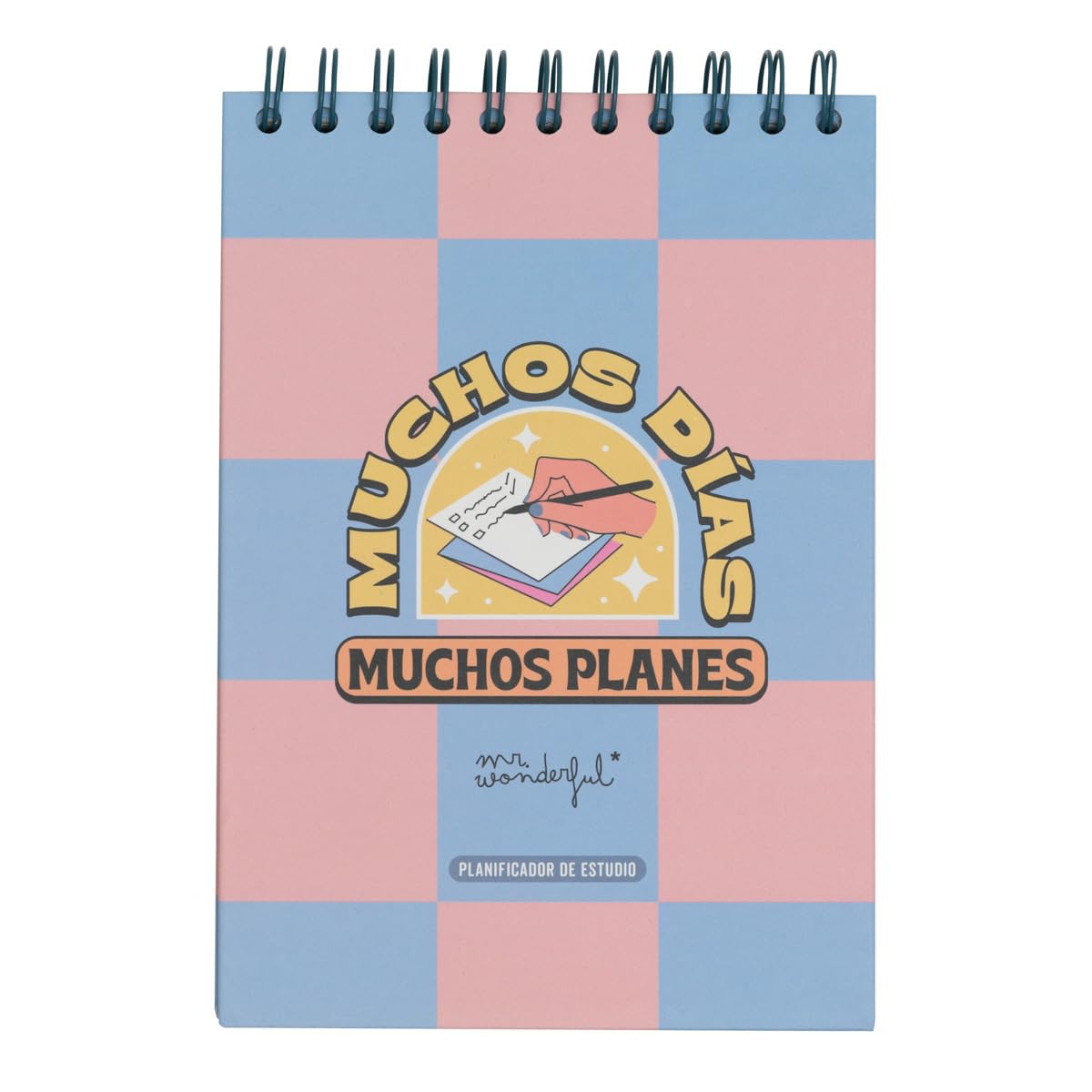 Mr. Wonderful - Daily vertical planner - Many days, many plans