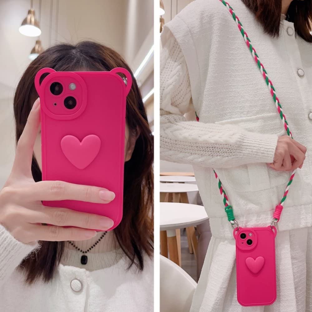 ピンク シリコン iPhoneケース ストラップ付き pc20015_9.jpg