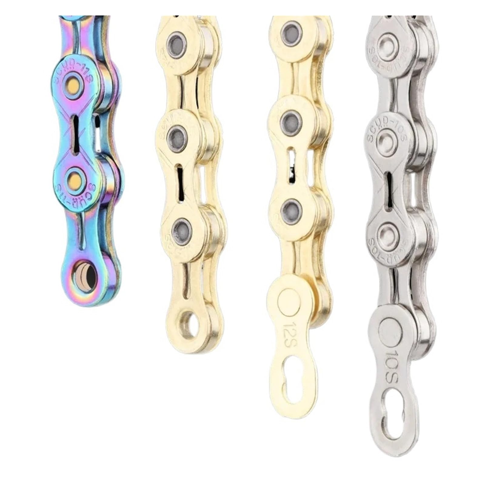 Compatibile con la catena generica for bici da 9-12 velocità | 116 126 maglie in acciaio placcato for trasmissioni MTB da strada(X11EL)