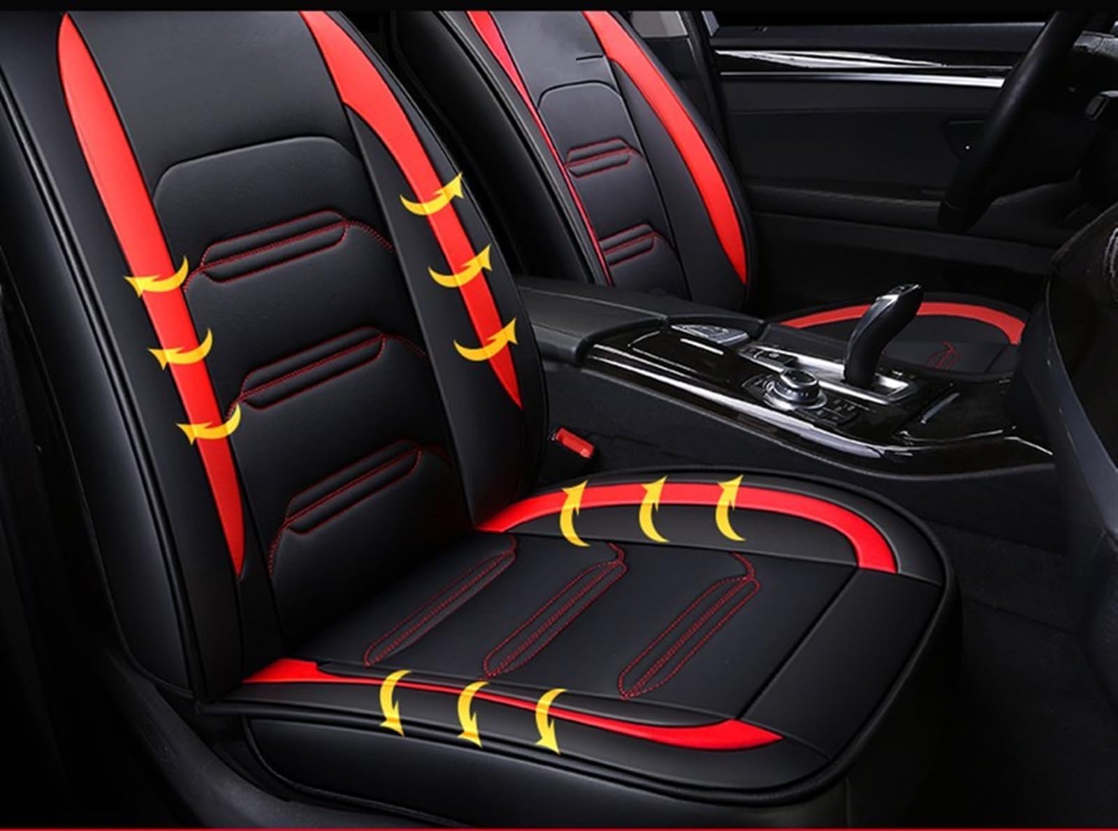 Compatibile con Buick per Lacrosse per Rega GL8 per Verano per Park per Avenue Seggiolino Auto Auto Sedia Protector Pad Set Pad Zerbino Interni automobilistici(5,A)