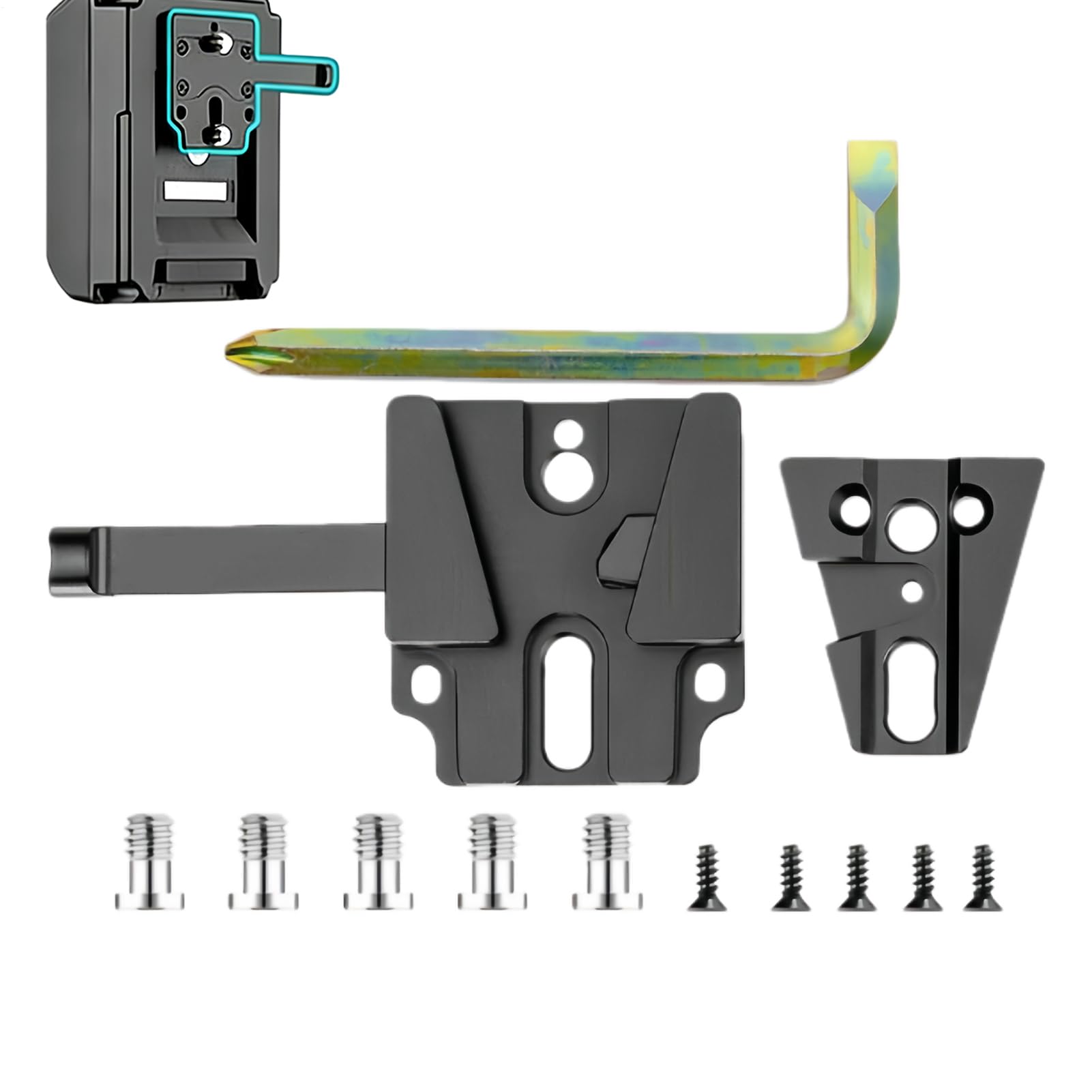 Base V-Mount para cámara y adaptador de vídeo en grabación de eventos 8