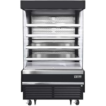 EOMV-48-B-35-T Open Air Merchandiser 4 Shelves, 115v, NSF - 24 cu. ft.