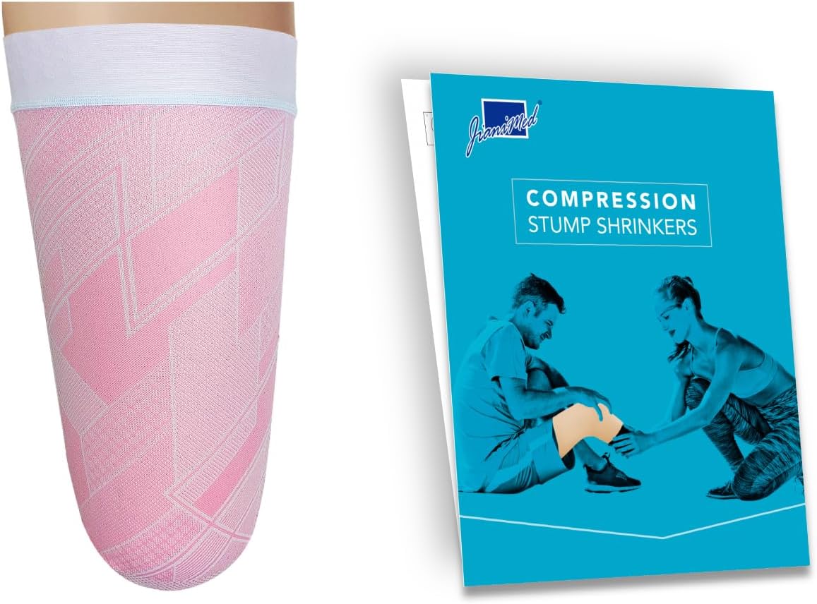 Prosthetic Stump Shrinkers–Above Knee, 35cm, Compression, 20-30, Amputee Socks, Trendy, Taiwan Excellence L