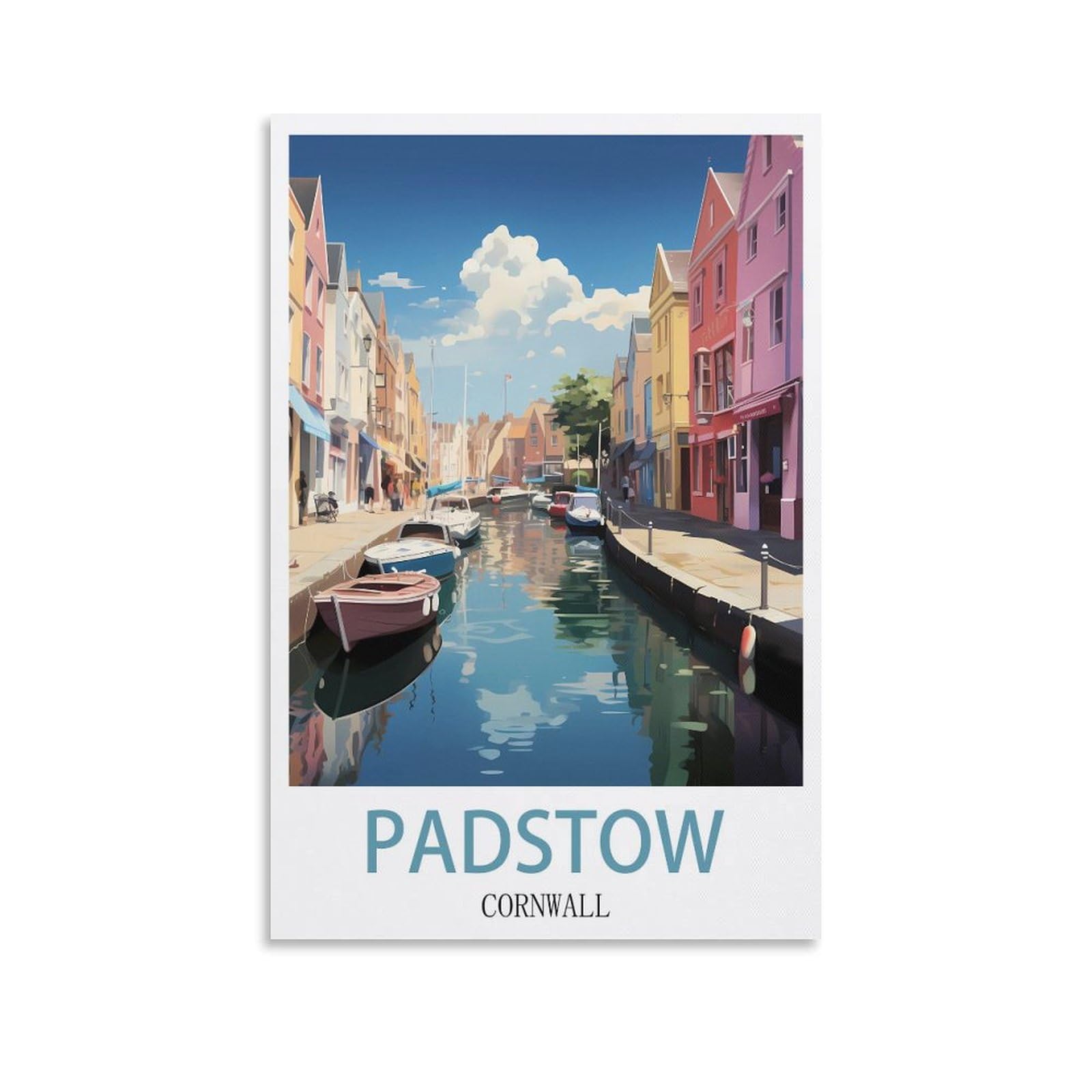 Funny Tin Signs,Padstow Cornwall,Funny Vintage Metal Sign Plaqu Poster Wall Art Pub Bar Kitchen Garden Bathroom Home Decor 15x30cm