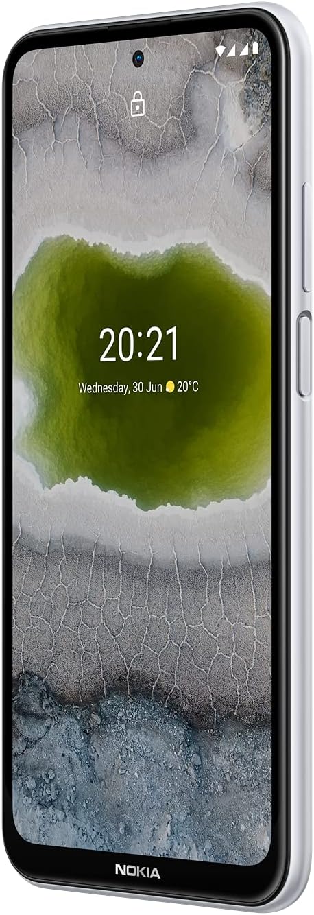 Nokia X10 Dual-SIM 64GB ROM + 6GB RAM (GSM Only | No CDMA) Factory Unlocked 5G Smart Phone (Snow) - International Version