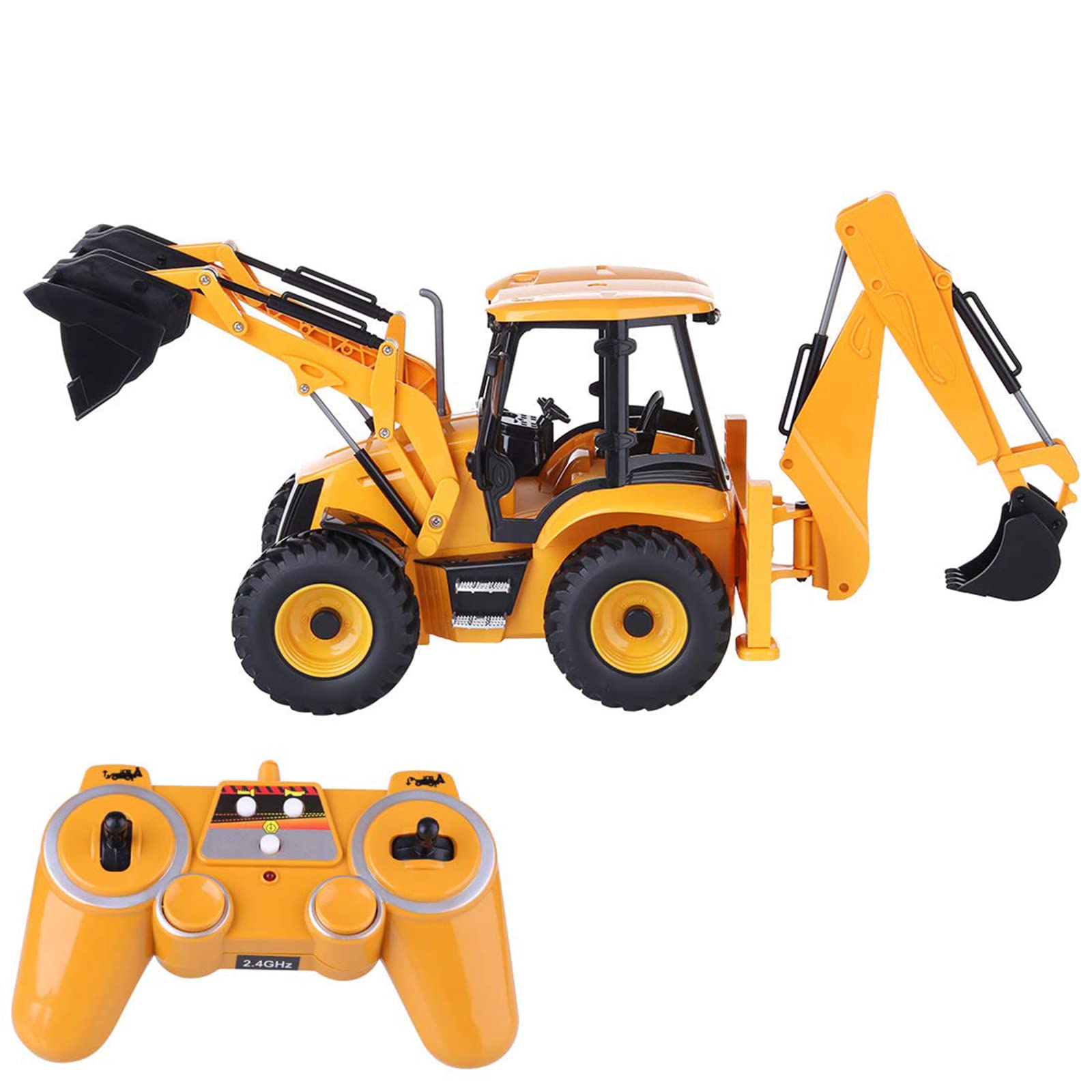Buy WSXKA Remote Control TwoWay Construction Vehicle, 120 2.4G Remote Control Backhoe Loader