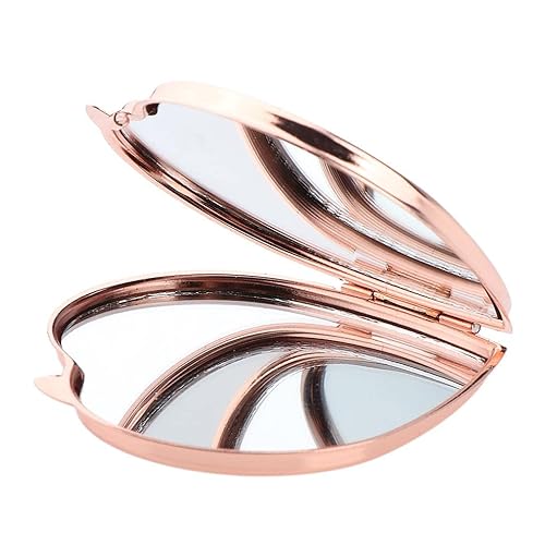 Miniatura 6 de 1 espejo cosmético compacto en forma de corazón elegante espejo de maquillaje compacto espejo de mano