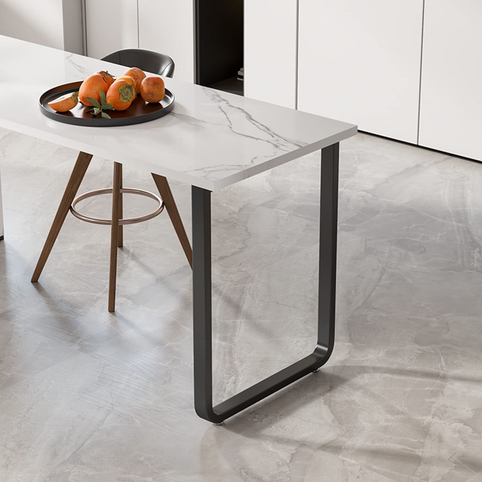 Amazon｜テーブル脚用鉄製、45/55*72.5cm ダイニングテーブル脚