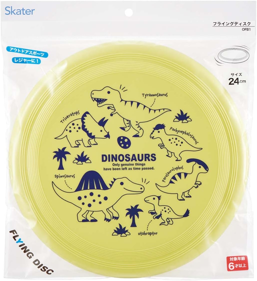 Skater Flying Disc 24cm Dinosaurus Image OFB1-A