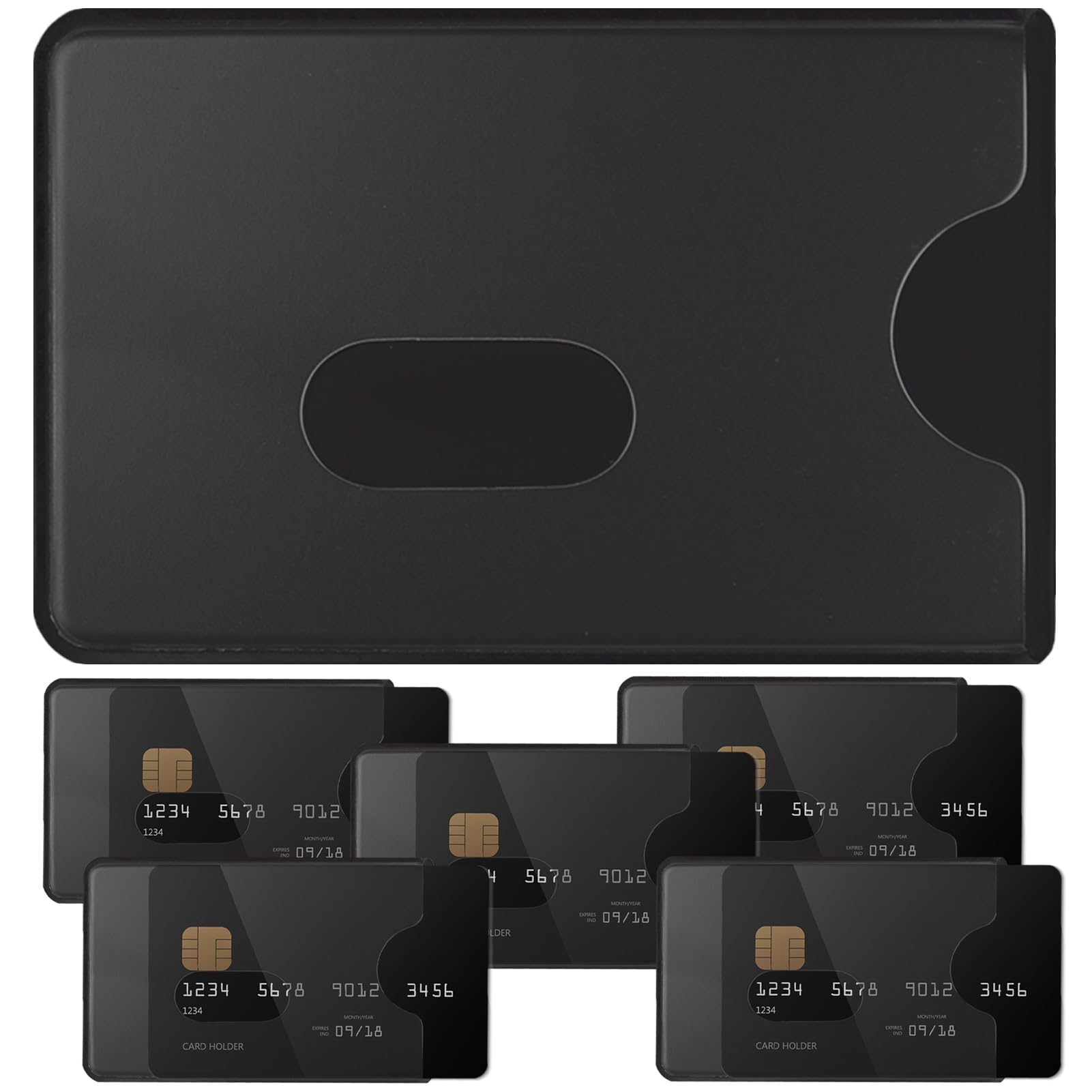 Bloqueur Carte Bancaire Lot De étuis Protecteurs Anti-piratage