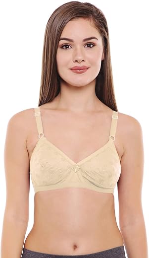 BODYCARE Women's Cotton Non-Padded Non-Wired Regular Bra