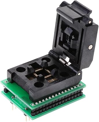 TQFP32 QFP32 to DIP32 IC Programmer Adapter Chip Test Socket SA663 Burning Seat