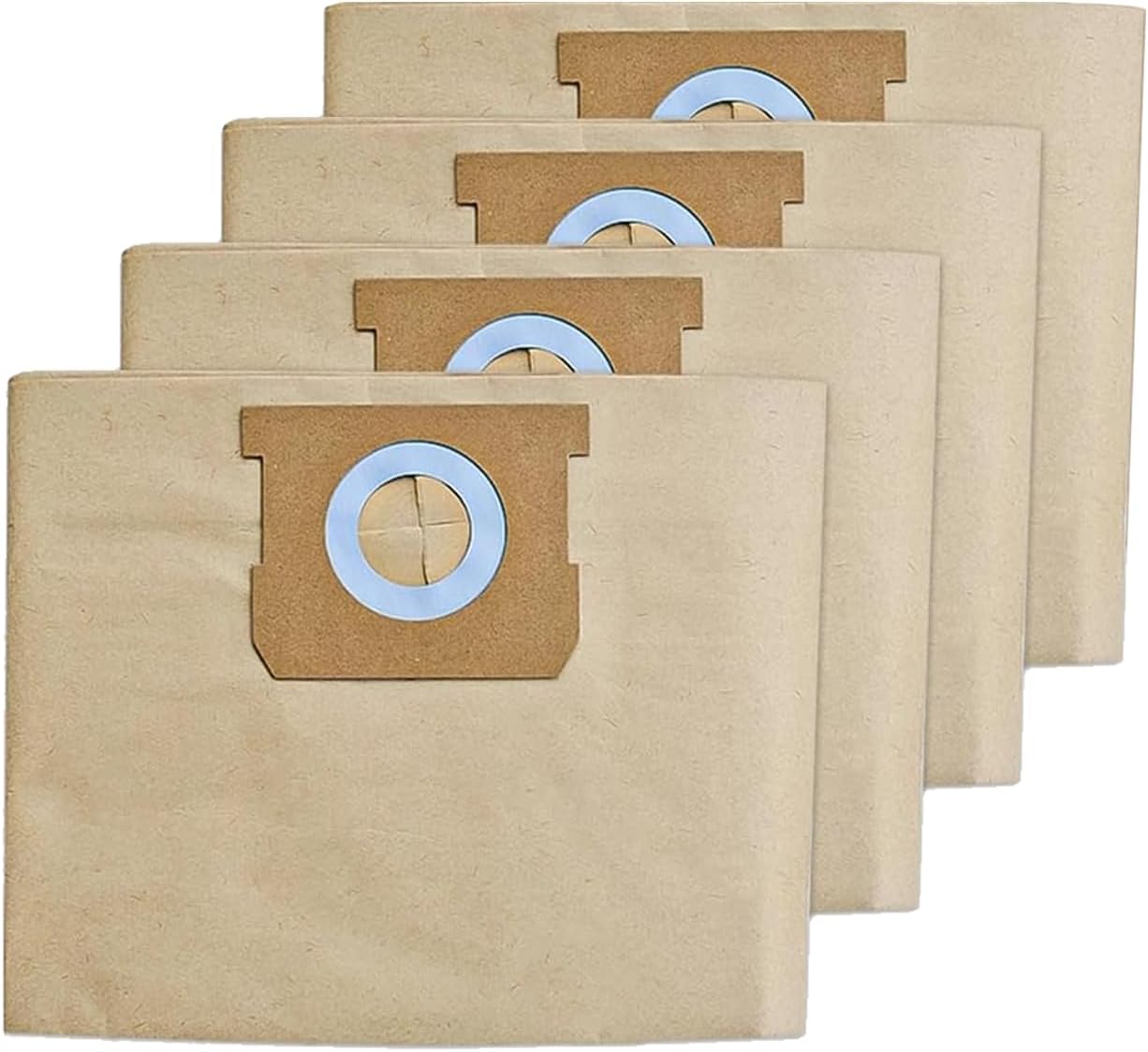 4 Pack DXVA19-4101 Dust Bag for DeWalt 6,8,9,10 Gallon Wet/Dry Vacuum Cleaners DXV06P, DXV09P, DXV09PA, DXV10P, DXV10PL, DXV10S, DXV10SA, DXV10SB Wet/Dry Shop Vacuums