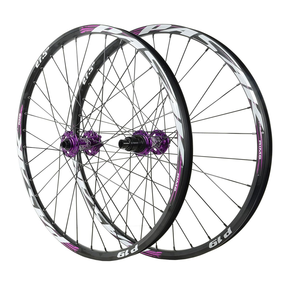 26"/27.5"/29" Freno A Disco Set Di Ruote For Mountain Bike 12*100/12*142mm | Perno Passante, Adatto A Pneumatici 1,25-2,25", For Cassette A 11/12 Velocità, 120 Scatti, XD Mozzo