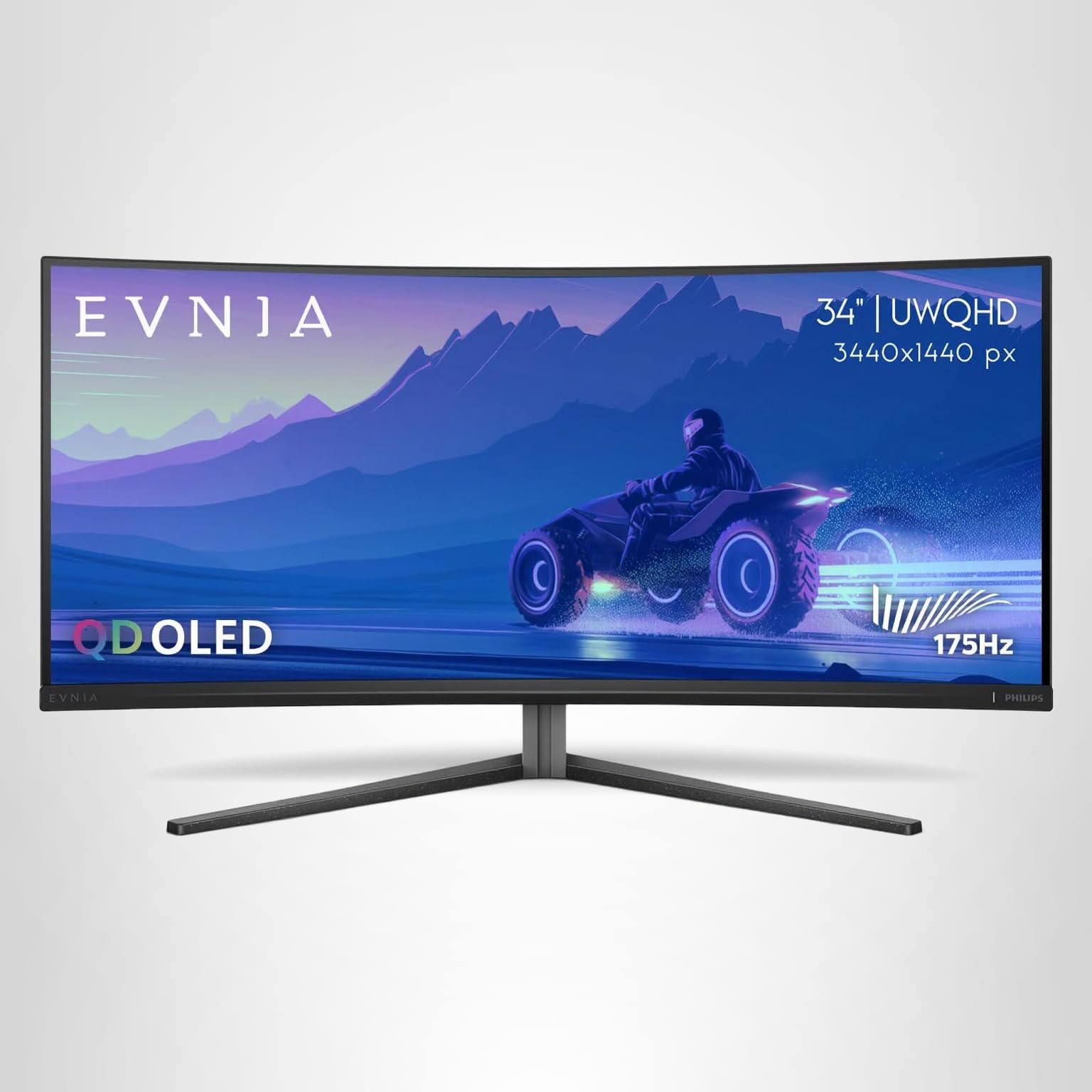 Amazon.com: Philips Evnia 34M2C6500 QD OLED Curved Gaming Monitor