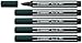 Price comparison product image STABILO Pen 68 MAX - Premium Fibre-Tip Pen with Chisel Tip - ARTY - Pack of 5 - Earth Green