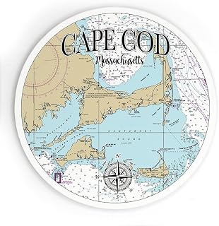 Cape Cod MA | 3.5 Inch Wood Magnet Keepsake/Souvenir | High Definition Ink Printed On a Wood Magnet | Perfect Gift for that Perfect Person