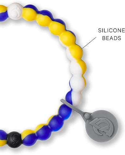 Miniatura 286 de Lokai NFL Football Collection - Pulseras de cuentas para hombres y mujeres, joyería de silicona, pulsera de moda para un ajuste cómodo
