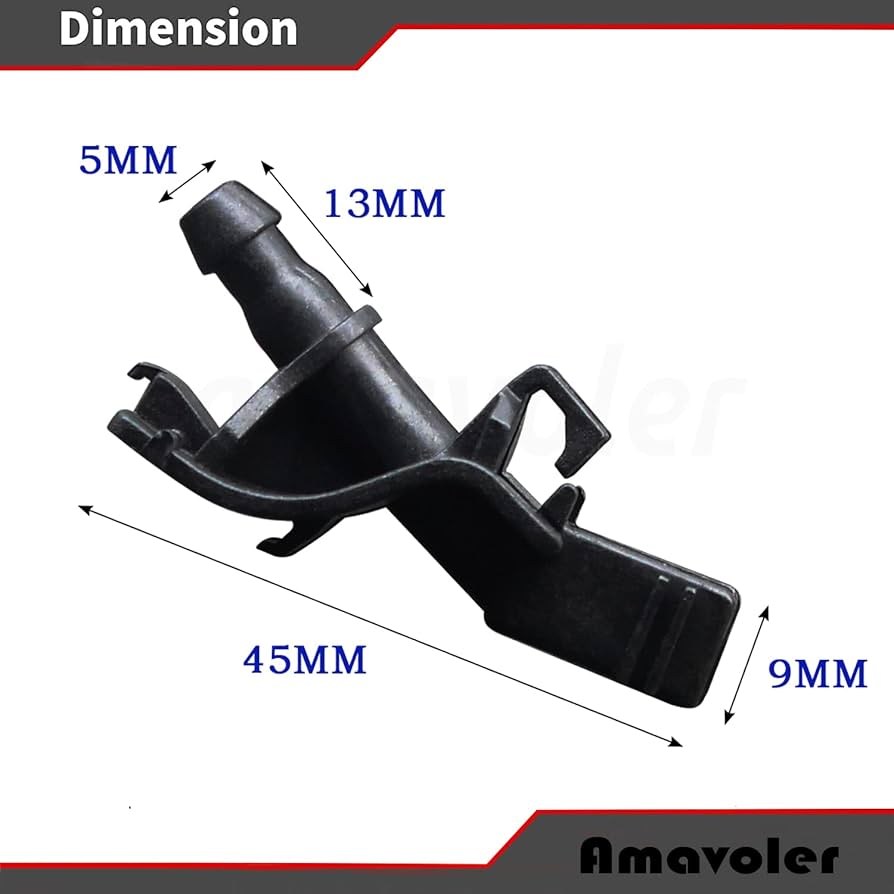 Amazon.com: Amavoler Windshield Washer Nozzle Aftermarket