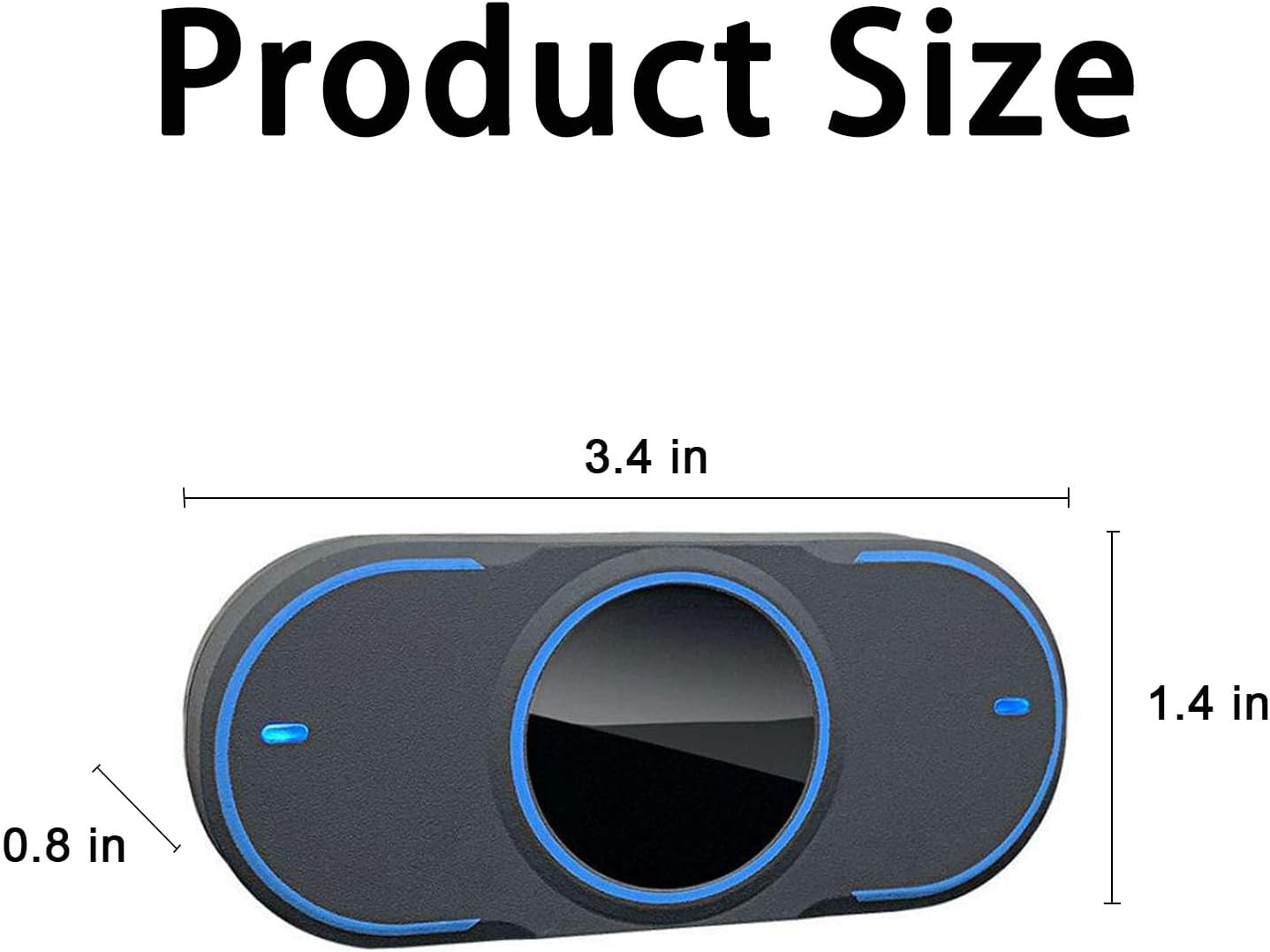 ADORZ Driver Fatigue Alarm, Anti Sleep Driving Alarm, Real Time Facial Capture Continuous Reminder Function, for Long Distance Vehicle Drivers