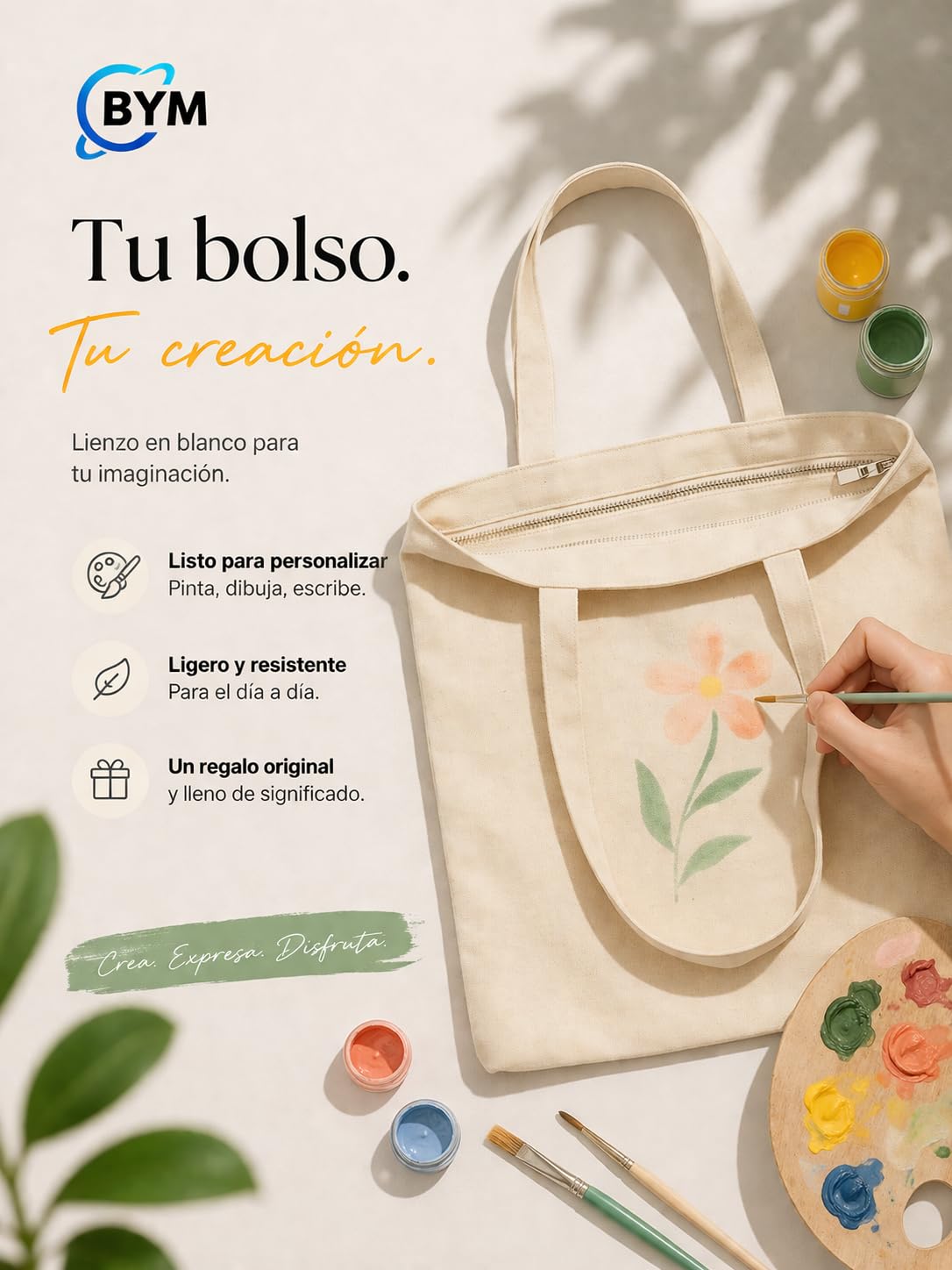 Pack De 1/3/9 Bolsas de Tela Con Cremallera, BEIG/NEGRO 35X40+30CM Gruesa 12A – Tote Bag De Calidad Premiun Reutilizable para Universidad, Trabajo, Compras y DIY — view 5