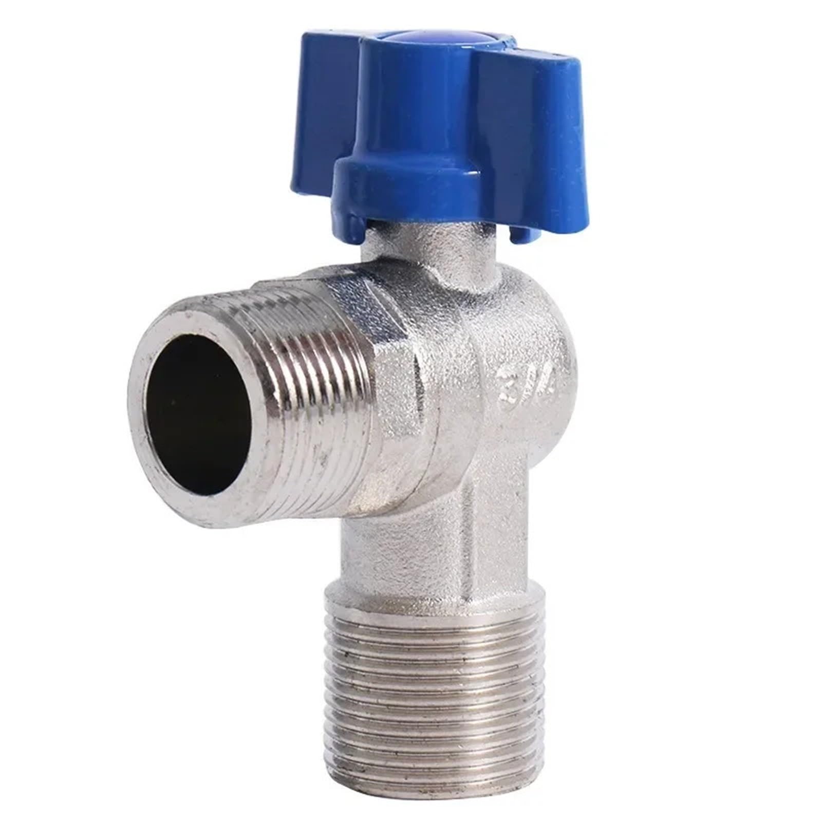 Mosiężny pistolet z zaworem kątowym do ciepłej i zimnej wody - Trwały zawór do wody toaletowej 1szt(Yellow,3/4inch)