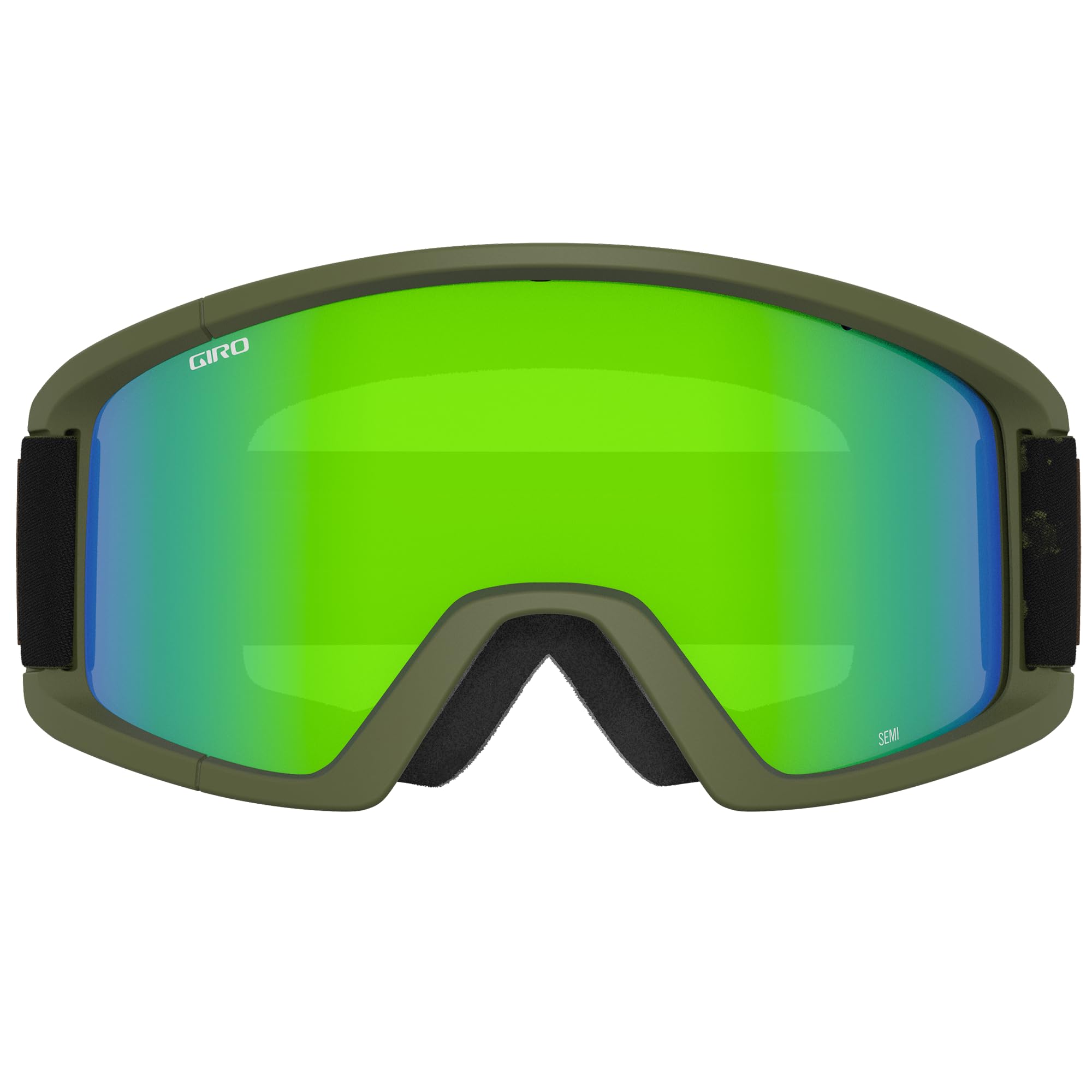 Giro Semi Snow Goggles - Trail Green Clouddust - Loden/Yellow Lens - One Size - Image 3
