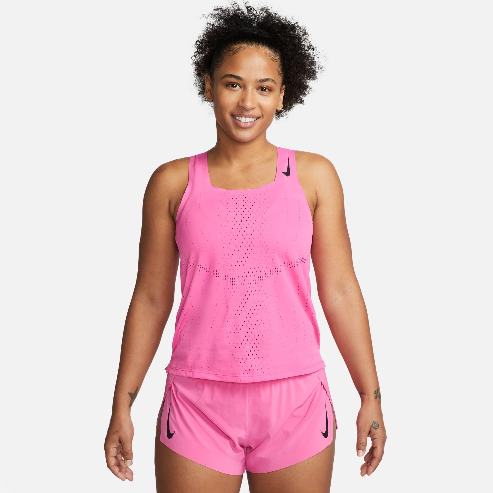 NIKE W Nk Dfadv Aroswft Singlet Camiseta de Tirantes para Mujer