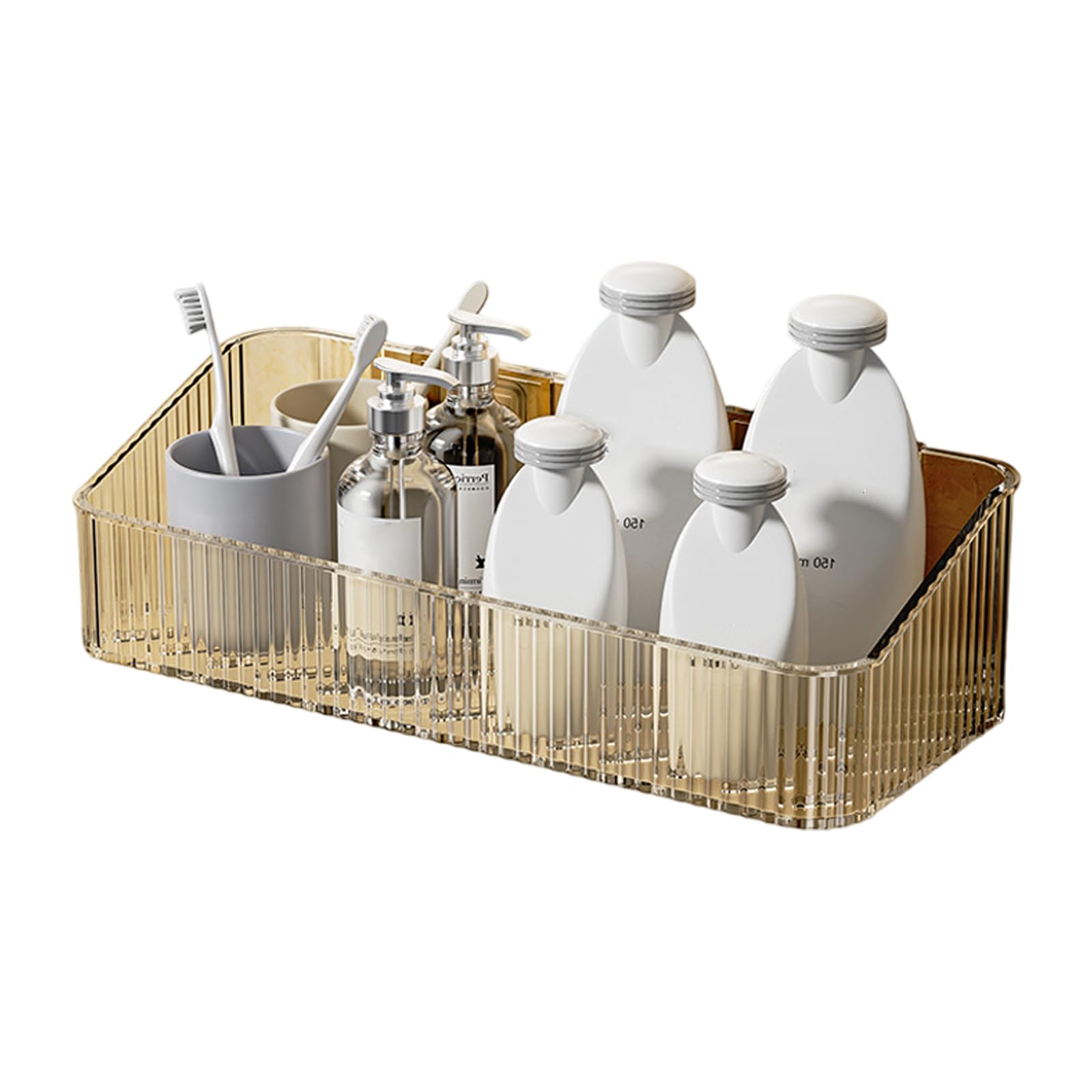 MICFENY Adhesive Shower Caddys,Bath Organizers with Large Capacity,Not Drilling Bathroom Organizers Shelves Kitchen Racks